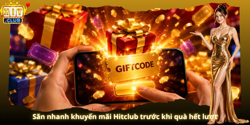 Săn nhanh khuyến mãi Hitclub trước khi quà hết lượt